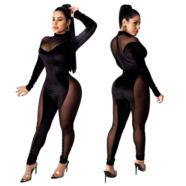 Mesh Jumpsuit