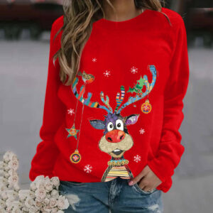 Women’s Reindeer Sweatshirt