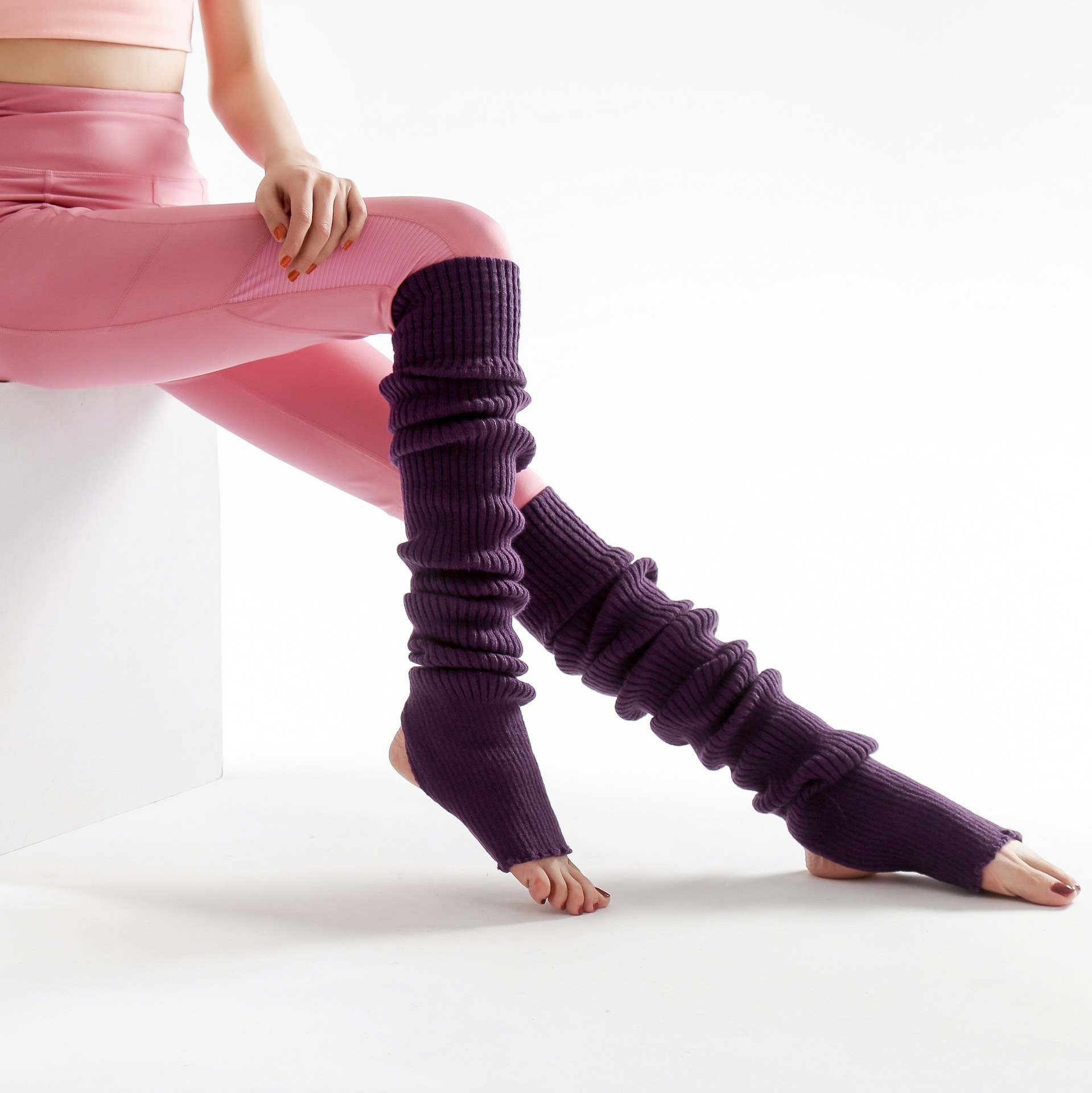 Over Knee Yoga Socks