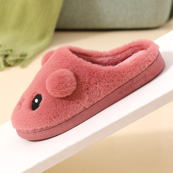 Women's Plush Cotton Slippers - Image 7