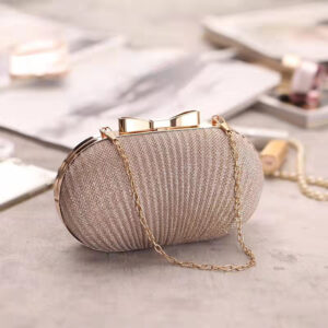 Butterfly Goose Egg Pleated Evening Bag
