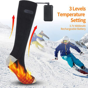 Innovative USB Powered Heated Socks for Winter Comfort