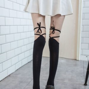 Over the Knee Lolita Inspired Socks for Women