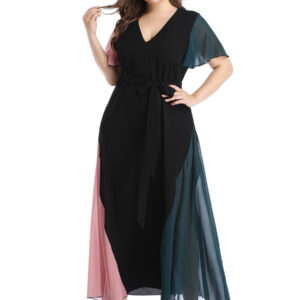 Plus Size Long Dress Women Maxi Gown Summer