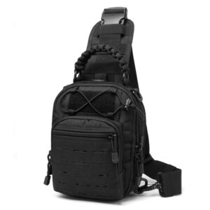Fitness Sling Backpack with Tactical Waterproof Design