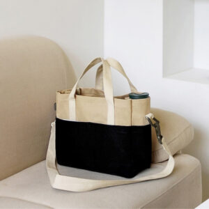 Large capacity cotton shoulder bag