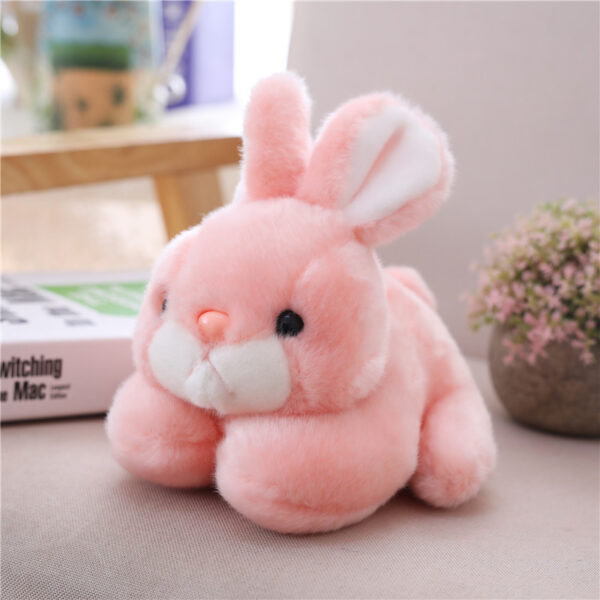 Long-Haired Lying Rabbit Plush Toy Simulation - Image 5