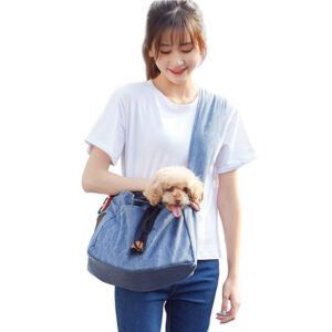 Crossbody Front Pet Carrier in Oxford Cloth