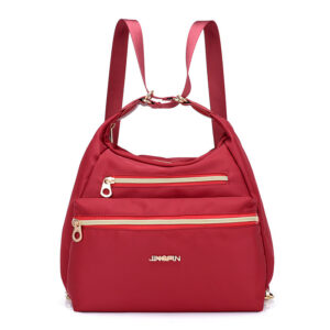Backpack Women Fashion Bag Waterproof One-Shoulder Ladies Backpack Double Zipper Female Bag
