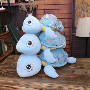 Cute Colorful Turtle Doll Plush Toy Large Turtle Children Play Doll