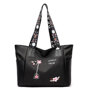 Nylon Cloth Shoulder Handbag Shopping Bag
