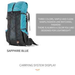 Large capacity and ultra-light backpack