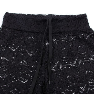 European And American Lace Hollow Beach Trousers