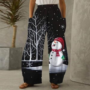 Ins Christmas Casual Pants In Europe And America