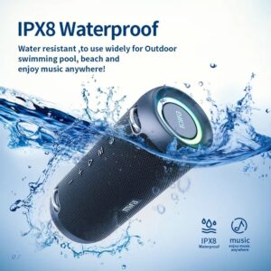 Waterproof Heavy Bass High Power Portable Bluetooth Wireless Speaker