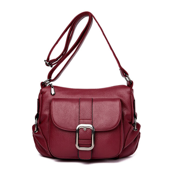 Middle aged shoulder bag leisure straddle bag - Image 9