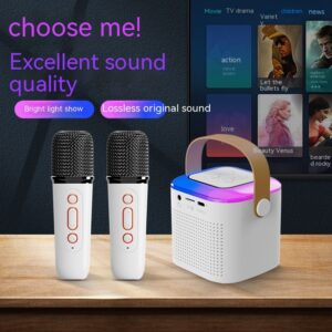 K12 Bluetooth Speaker Home Karaoke Integrated Wireless Microphone