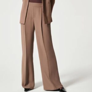 Solid Color Simple Casual Wide Micro Flared Pants