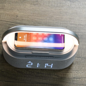 Multi-function 15W Fast Charging Wireless Charger Clock