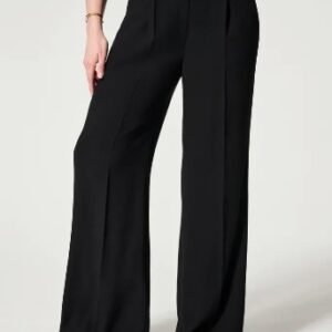 Solid Color Simple Casual Wide Micro Flared Pants