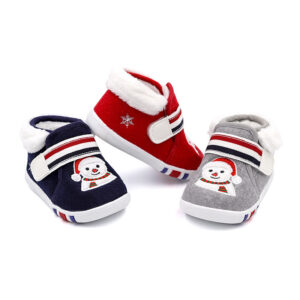 Plush Velvet Shoes for Infants