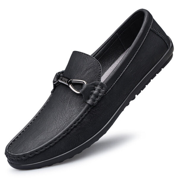 Men's Cowhide Peas Shoes - Image 3