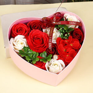 Creative New Soap Flower Heart-shaped Gift Box Valentine’s Day Christmas Creative Birthday Gift