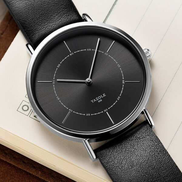 Simple Ultra Fine Quartz Watch for Men - Image 7