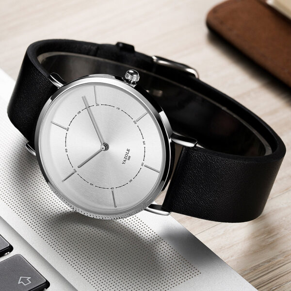 Simple Ultra Fine Quartz Watch for Men - Image 5