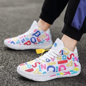 Graffiti Sneakers for Women’s Funky Footwear