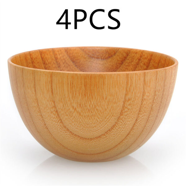 Large Wooden Soup Bowl - Image 9