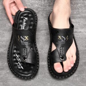 Men’s Fashion Latex Soft Bottom Flip Sandals