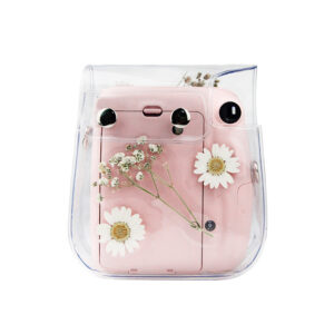 Transparent daisy camera bag photography storage bag