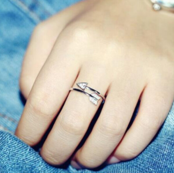 Diamond Arrow Ring - Image 2