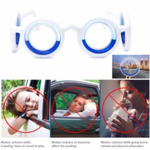 New Style Anti Vertigo Vehicle Artifact Glasses Anti Vertigo Vomit Boat Plane Game Old Person Children 3D Vertigo Game Wake Up