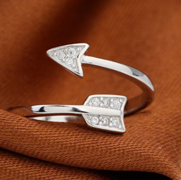 Diamond Arrow Ring - Image 3