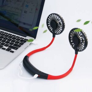 Usb Charging Small Fan Hanging Around The Neck