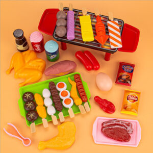 Children’s Kitchen Barbecue Suit Barbecue Simulation Game House Toy