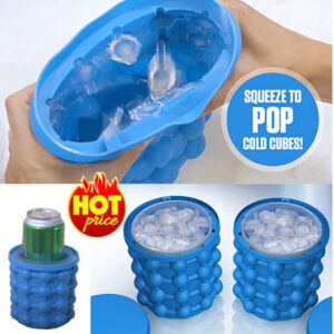 2 in 1 Food Grade Silicone Ice Bucket and Ice Maker