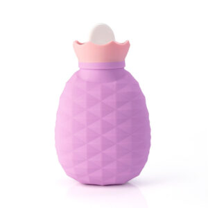 Silicone Hot Water Injection Bag Cartoon Pineapple Hand Warmer