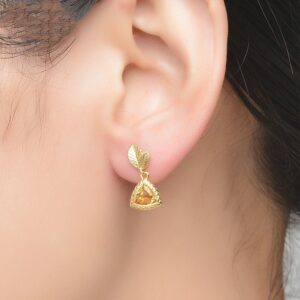 Natural Citrine Earrings