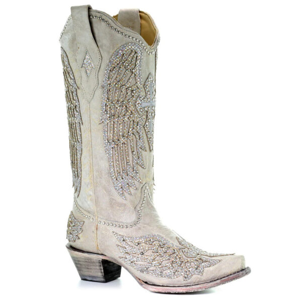 Women's Cowgirl Boots with Rhinestones - Image 5