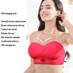 Smart Rechargeable Bra Massager for Enlargement and Sagging Prevention