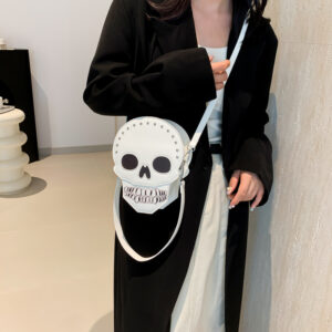 Women’s Halloween Stereoscopic 3D Skull Bag