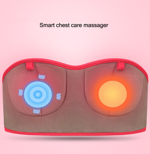 Smart Rechargeable Bra Massager for Enlargement and Sagging Prevention - Image 4