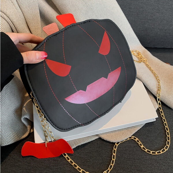 Women's Halloween Pumpkin Bag - Image 7