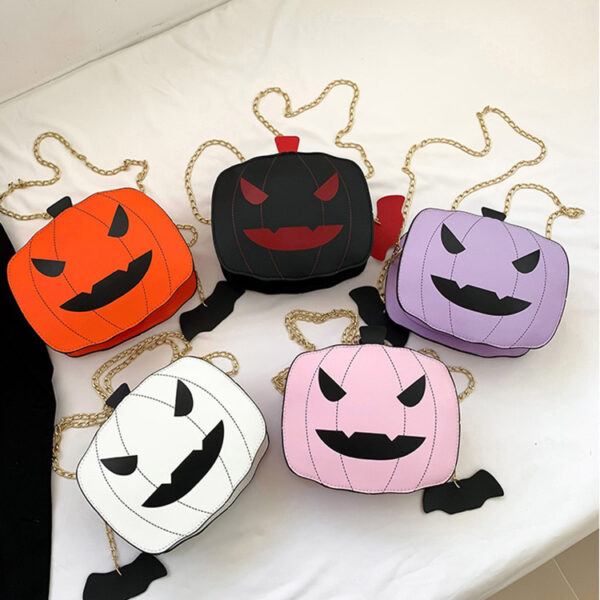 Women's Halloween Pumpkin Bag - Image 10