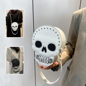 Women’s Halloween Stereoscopic 3D Skull Bag