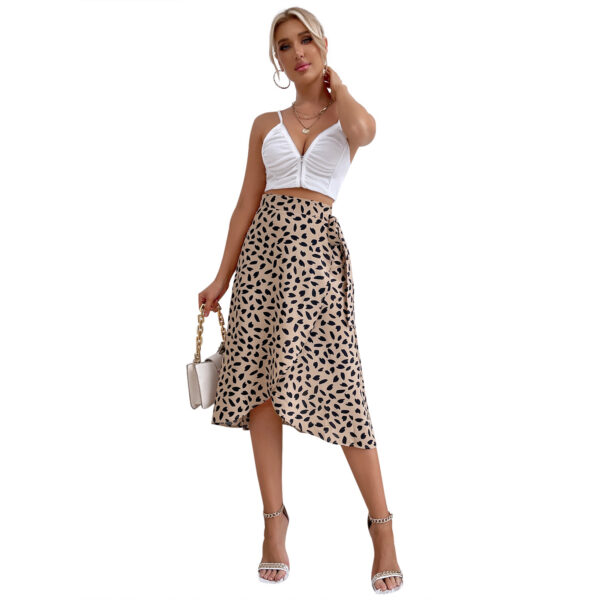 Elegant Polka Dot Print Ladies' Dress - Image 10