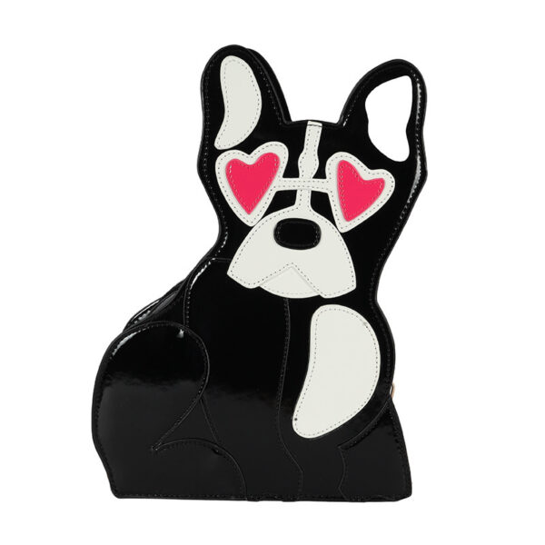 Modern PU Leather Bulldog Bag for Women - Image 6